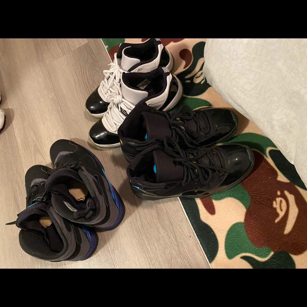 Jordan 8’s and 11’s